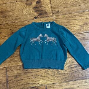Sweater with Horse Design